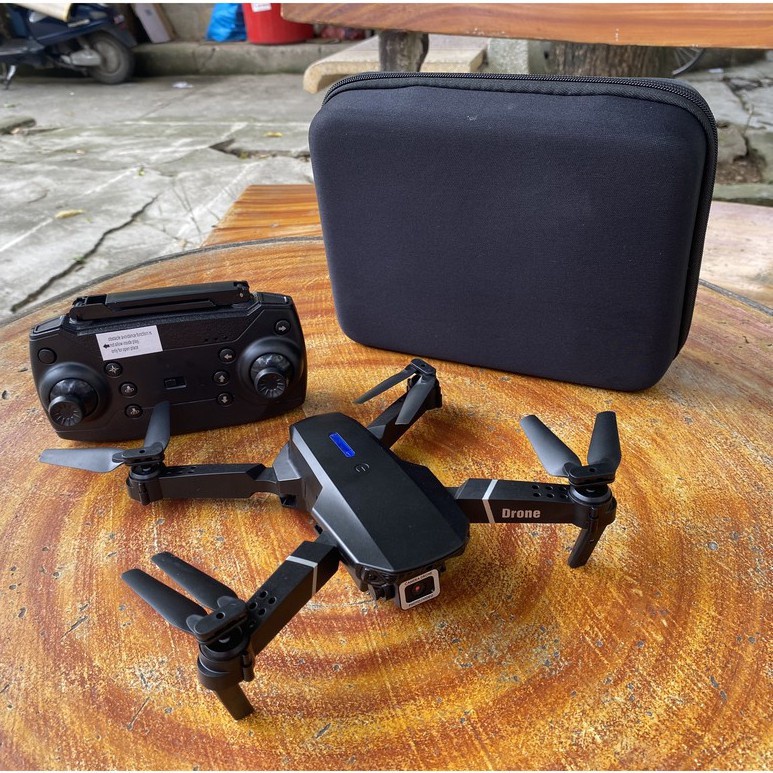 Flycam Mini, Giá Rẻ, Có Camera LS E525 PRO - Quay Phim, Chụp Ảnh Chất Lượng 4K, Pin 1800mA Cho Phép Bay Liên Tục 20P