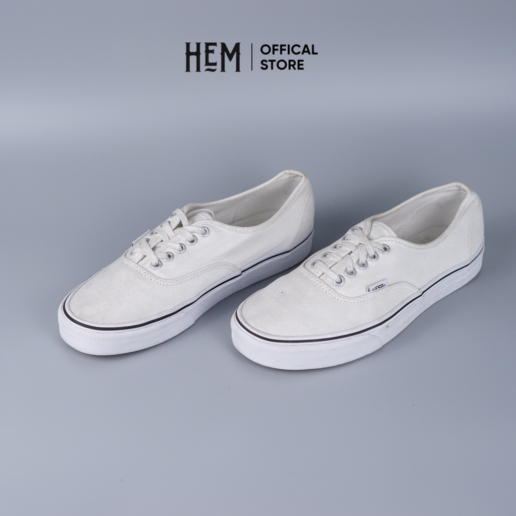 GIÀY THỂ THAO NỮ VANS AUTHENTIC TRẮNG REAL 2HAND COND 8+