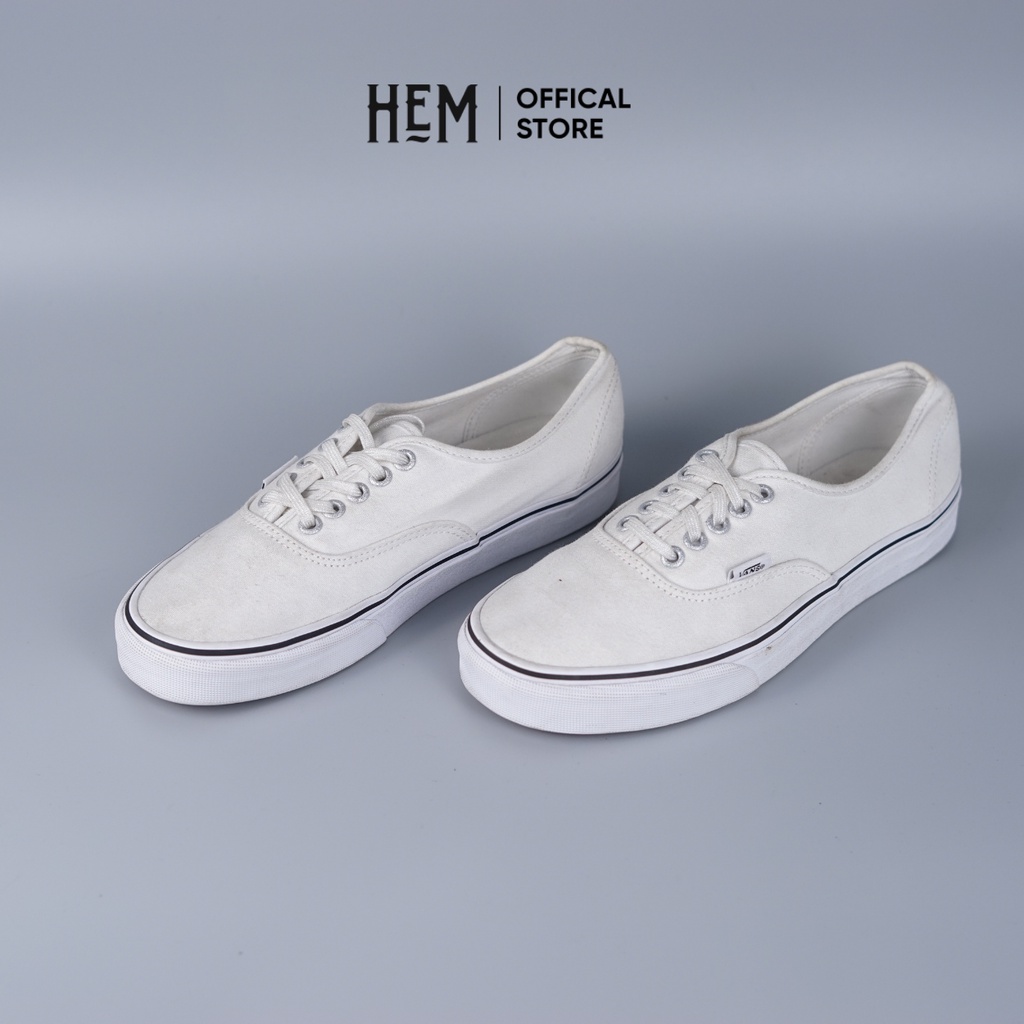 GIÀY THỂ THAO NỮ VANS AUTHENTIC TRẮNG REAL 2HAND COND(ĐỘ MỚI) 8+