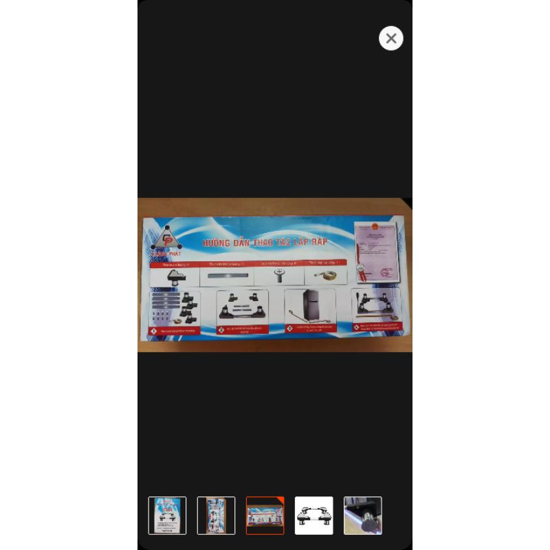 chân đỡ tủ lạnh, máy giặt cỡ lớn CTL57