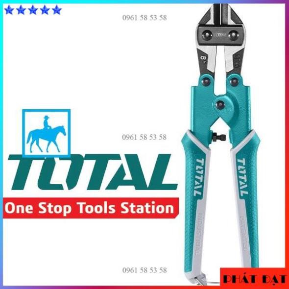 [CHÍNH HÃNG] TOTAL Kềm Cắt Sắt Kìm Cộng Lực 8inch 200mm Mini CRV Bolt Cutter THT11386 (TĐSG)