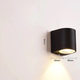 Đèn tường led ngoài trời 1 đầu trang trí  ngoại thất, nội thất thêm xinh yêu G\T3402-1