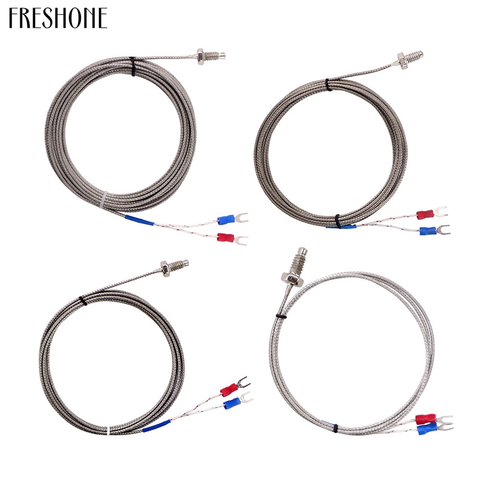 Đầu Dò Cảm Biến Nhiệt Độ Loại K 1 / 2 / 4 / 5m M6
