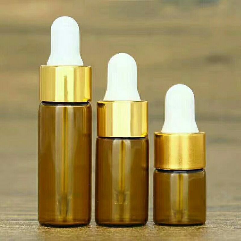 Lọ Chiết Serum ❤ TRÙM SỈ ❤ [2ml,3ml,5ml] Lọ đựng tinh dầu thủy tinh mỏng Khoen vàng chiết mỹ phẩm