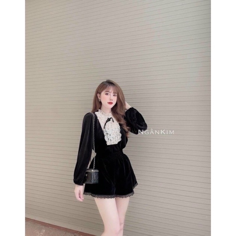 Set nhung tiểu thư