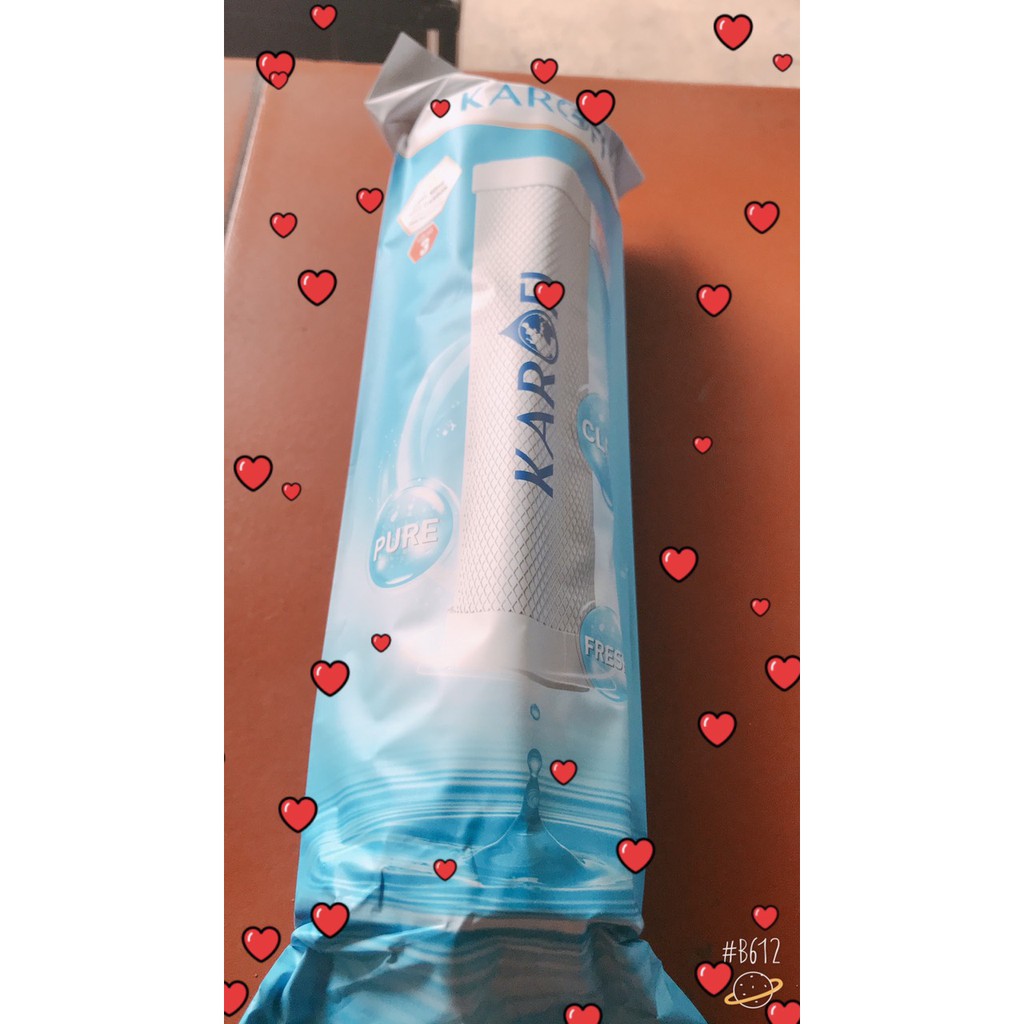 Bộ 3 Lõi Lọc Nước Giếng Karofi 1-2-3