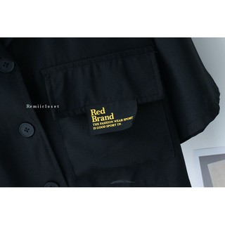 SET VÁY RED ULZZANG HÀN QUỐC ( ảnh thật/có sẵng)