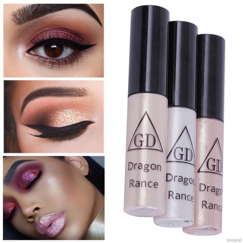 [Hàng mới về] Phấn mắt dạng lỏng ánh nhũ lấp lánh chống thấm nước lâu trôi hiệu quả