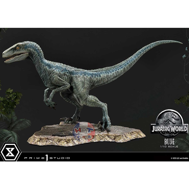 Mô hình khủng long Velociraptor Blue Prime 1 Studio Jurassic World tỉ lệ 1/10