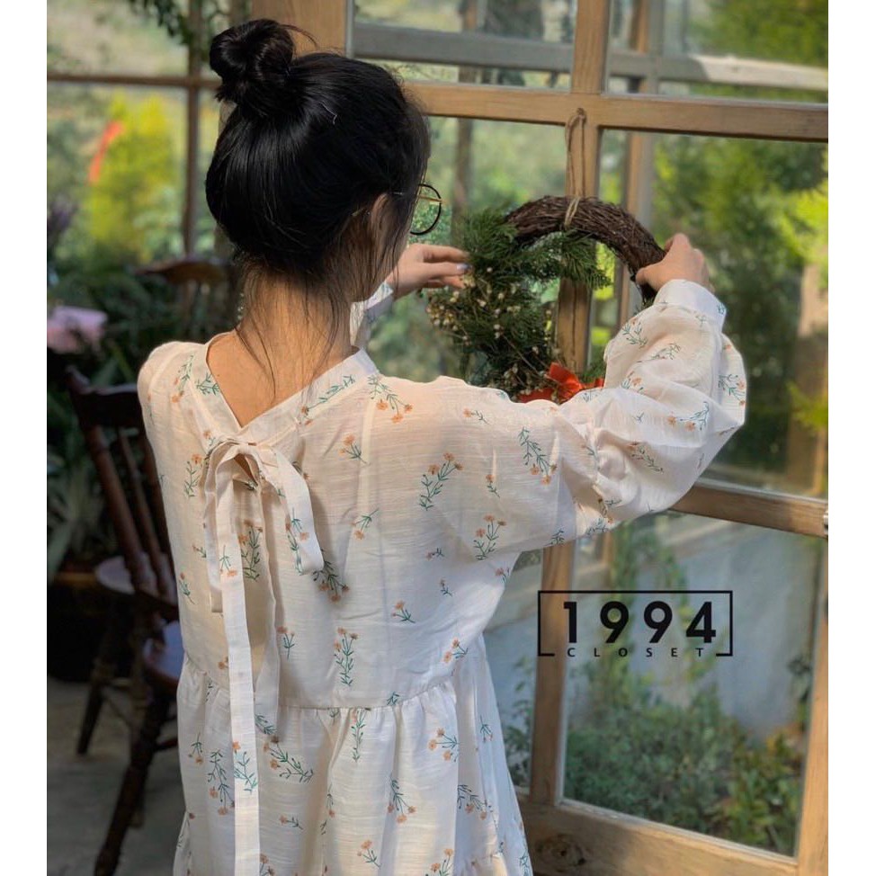 [Mã SKAMA06 giảm 8% tối đa 50K đơn 250K] ĐẦM BABYDOLL HOA NHÍ TAY BỒNG | BigBuy360 - bigbuy360.vn