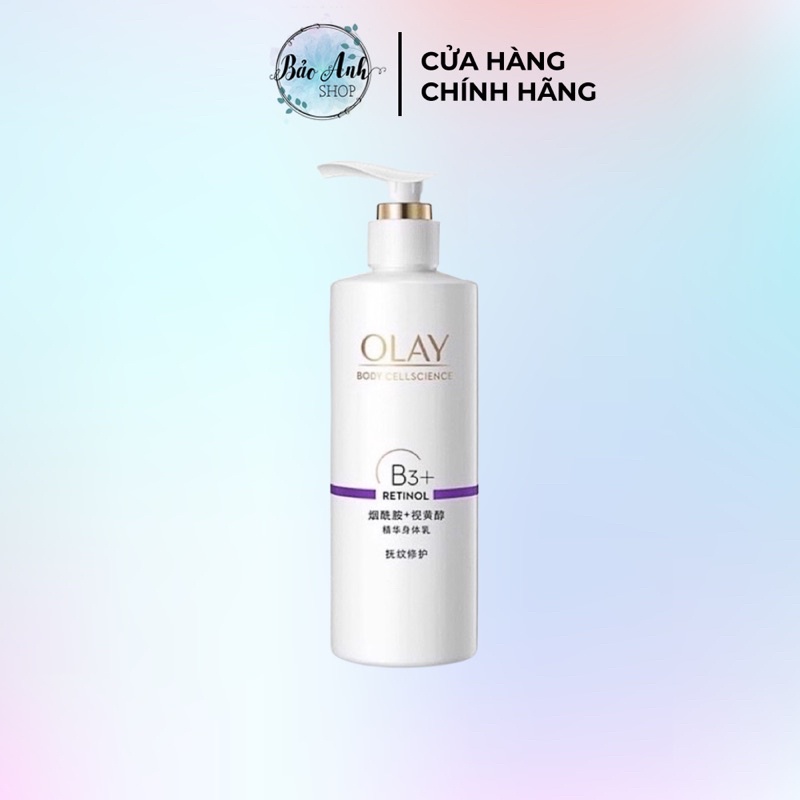 Sữa dưỡng thể Olay RETINOL B3 Nicotinamide Dưỡng ẩm làm săn chắc cơ thể 250ml