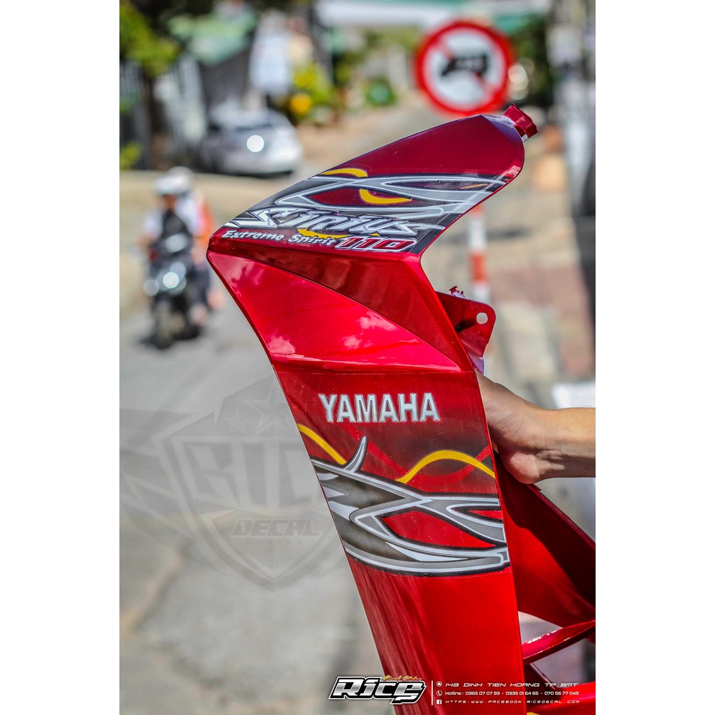 Tem Sirius Đỏ candy Sau đen S thái Dây thừng