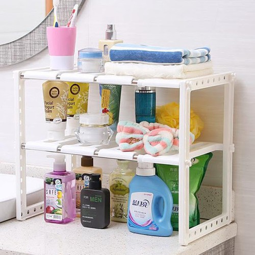 KỆ ĐỂ ĐỒ GẦM BẾP 2 TẦNG