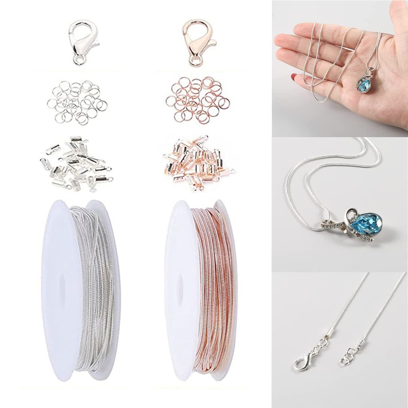 Dây Xích Nối 8 Khóa Càng Cua Cho Trang Sức DIY w 50 30