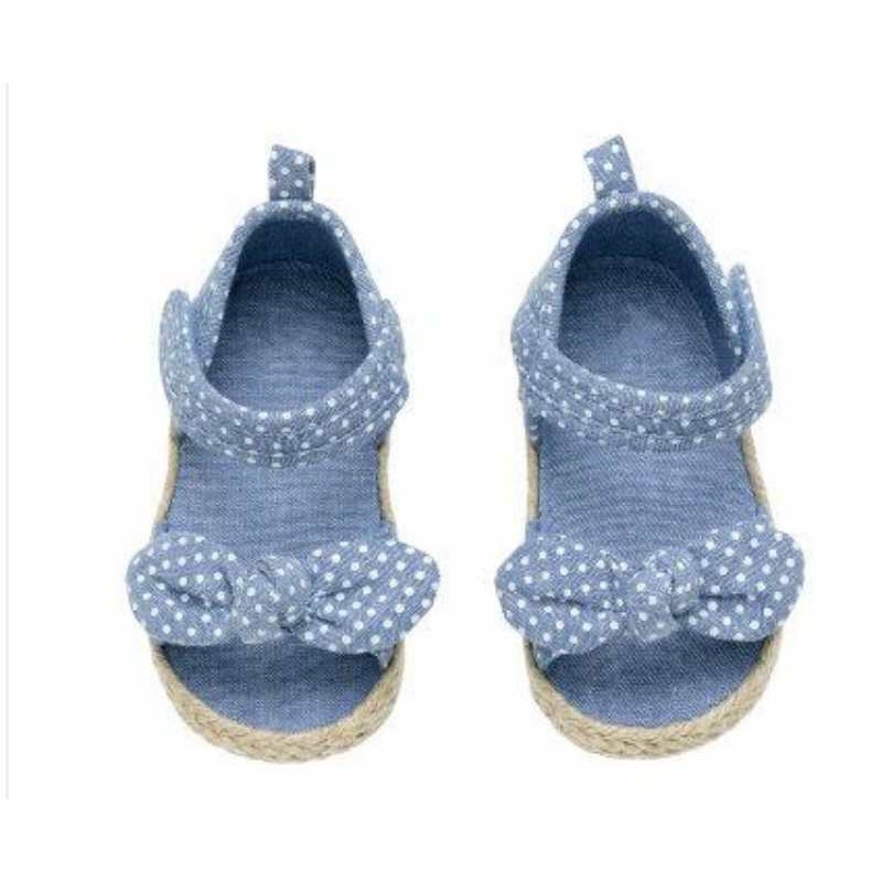 Sandal HM chấm bi xanh