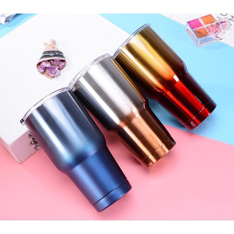 Ly giữ nhiệt thái lan cao cấp Yeti 900ml có nắp chống tràn giữ nhiệt lên đến 12h – kèm Nắp, Ống Hút