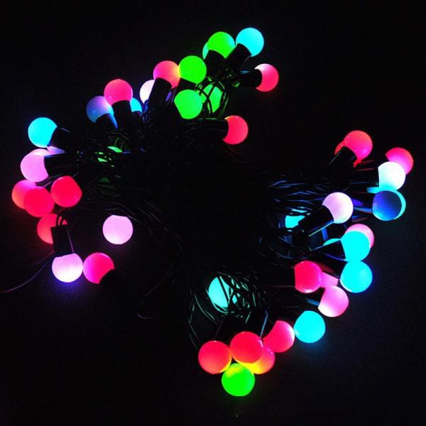 Đèn bi đục trang trí cây thông noel