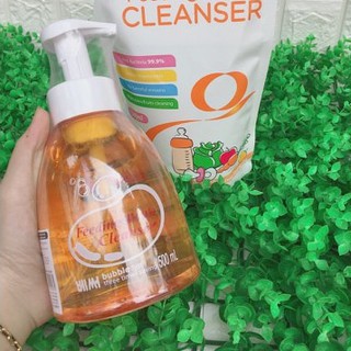  Nước Rửa Bình Sữa Wesser Mẫu Mới- Chai 500ml  Túi 500ml  Nhập khẩu Hàn Quốc  