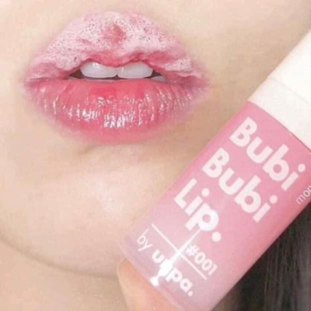 TẨY DA CHẾT MÔI BUBI BUBI LIP ( dạng sủi bọt thải độc )