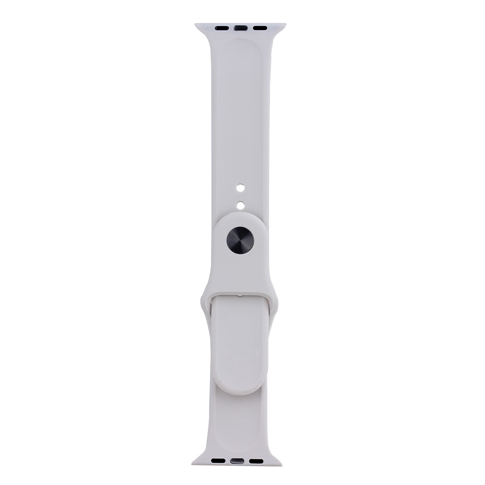 Dây đeo silicon thay thế cho đồng hồ Apple Watch series 1/2/3/4/5/6/7/SE size 38mm-40mm-42mm-44mm nhiều màu tuỳ chọn