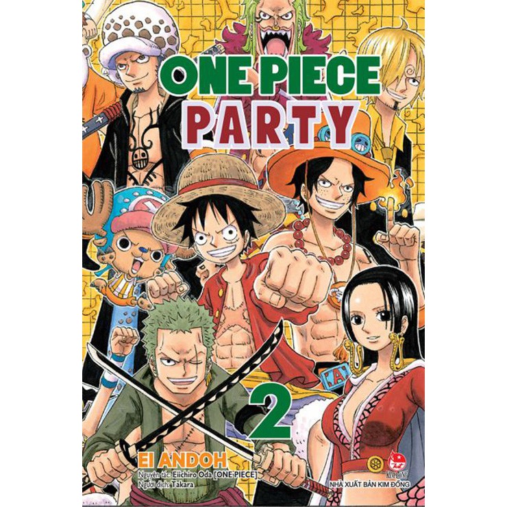 Truyện lẻ - One Piece Party ( Từ Tập 1 - Tập 4 ) - Nxb Kim Đồng