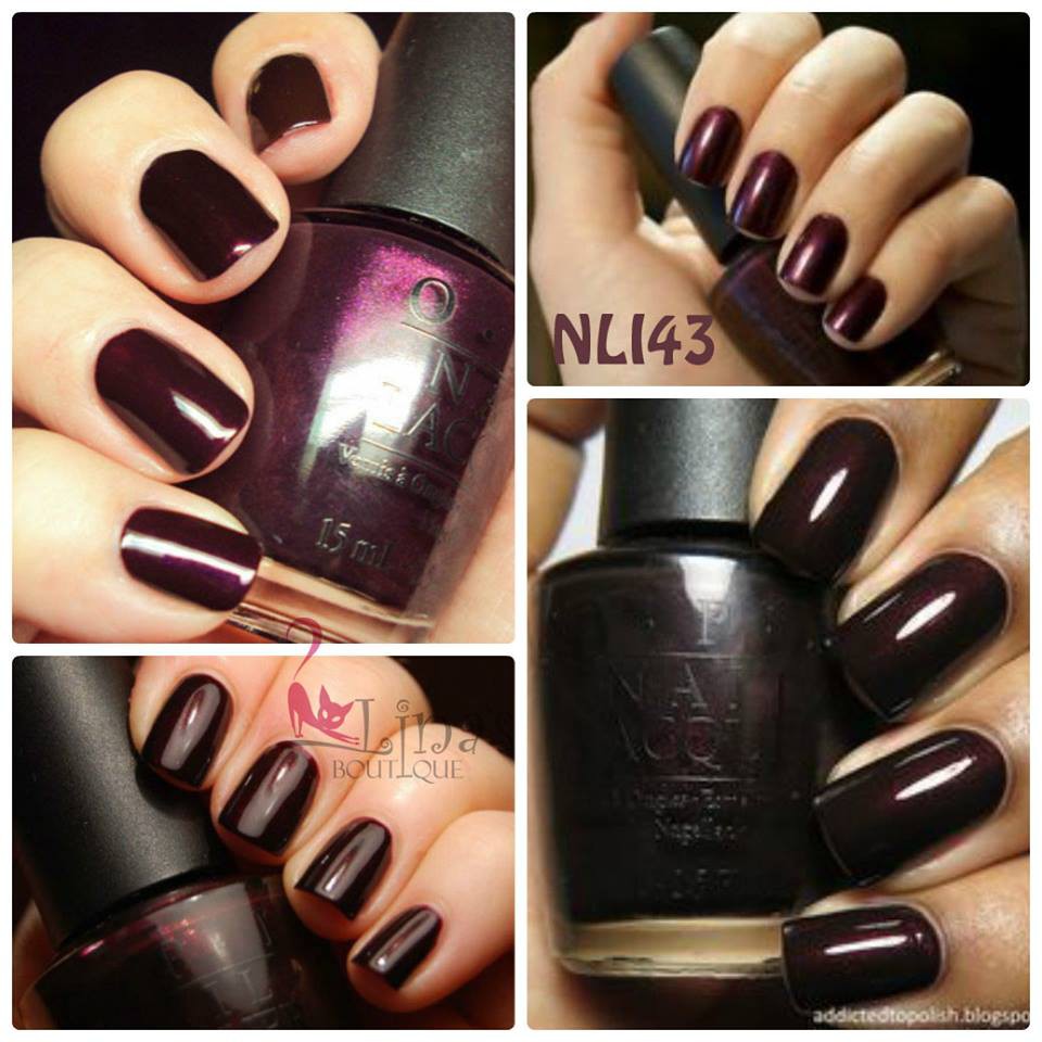 SƠN MÓNG TAY OPI - NLI43 - BLACK CHERRY CHUTNEY