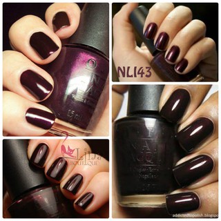 SƠN MÓNG TAY OPI - NLI43 - BLACK CHERRY CHUTNEY