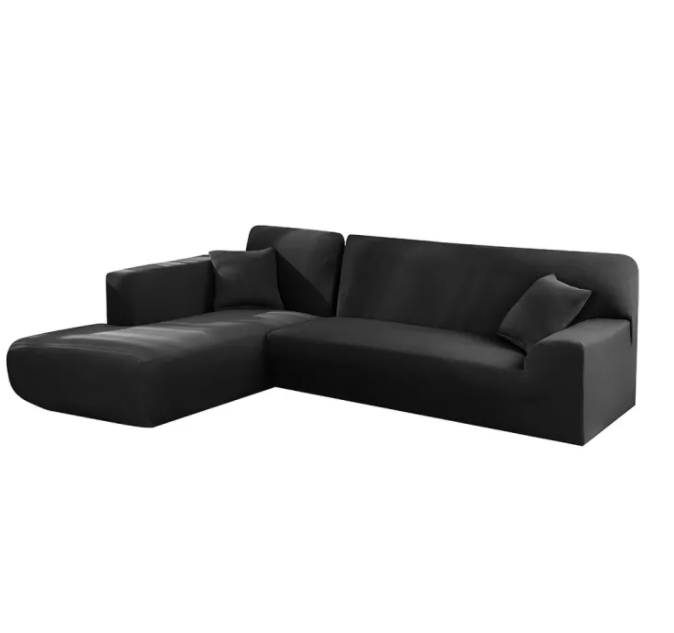 2x 2/3/4 Chỗ Ngồi Bọc Ghế Sofa Ghế Hình Chữ L Tấm Che Dài Tựa Bảo Vệ