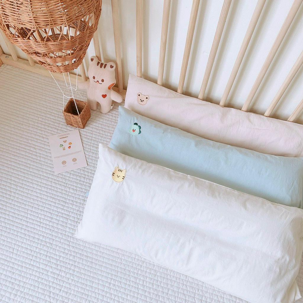Gối Dài Phiên Bản Vỏ Trơn MONONA Xinh Xinh Cho Bé