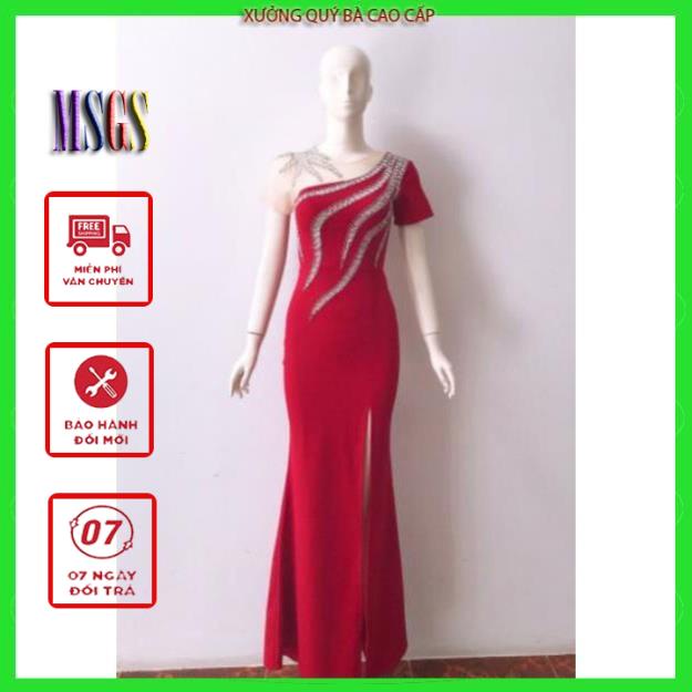 SHOP DẠ HỘI Đầm dạ hội đính hạt cao cấp kèm ảnh thật tặng hoa tai thời trang xinh xắn