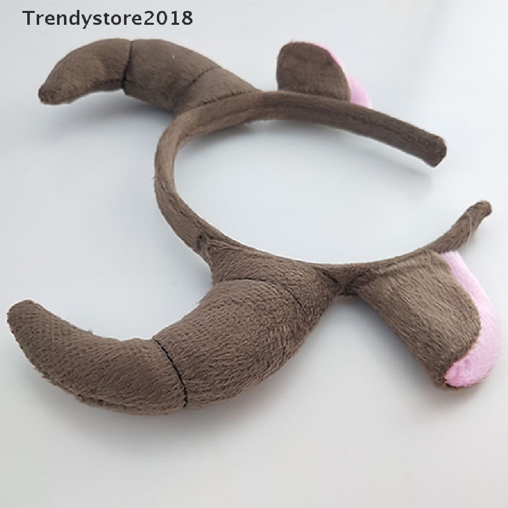 Băng Đô Cài Tóc Hình Tai Bò Sữa Hóa Trang Nhân Vật Dairy Cattle Thời Trang 2018