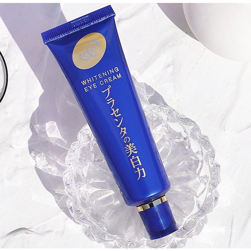 Kem mắt Meishoku dưỡng sáng giảm quầng thâm mắt Whitening Eye Cream 30g Nhật Bản