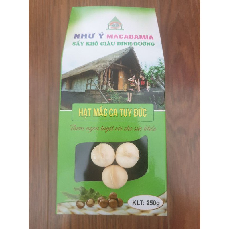 Hạt macca Tây nguyên sấy nứt vỏ 1kg