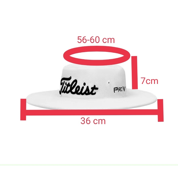 MŨ GOLF TITLEIST VÀNH RỘNG PHONG CÁCH MỚI TRẺ TRUNG