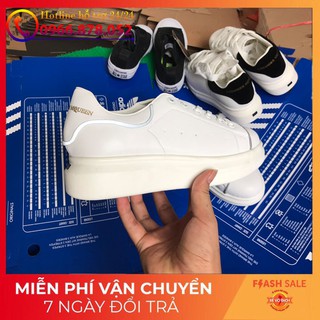 Giày thể thao Mc Queen trắng phản quang 2019