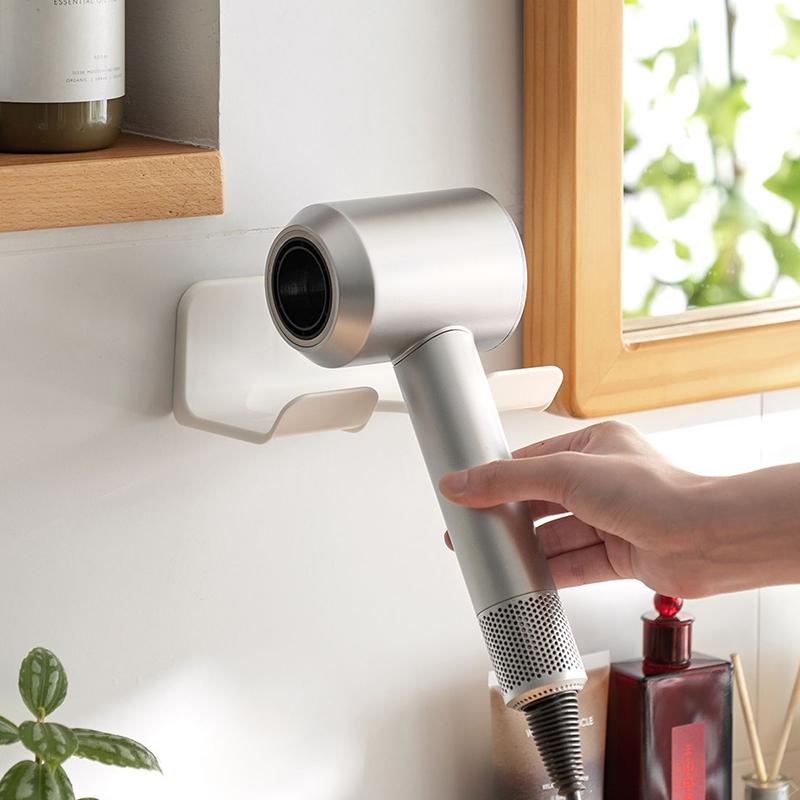Giá treo máy sấy bằng nhựa cao cấp dán tường tiện lợi