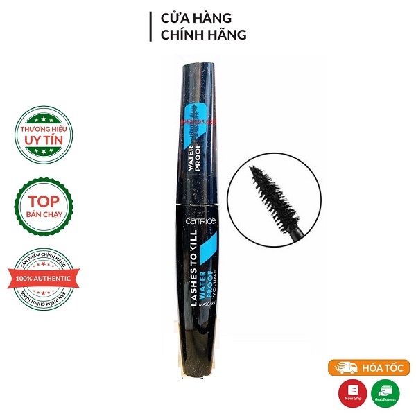 Chuốt Dày Mi Catrice Lashes To Kill Waterproof Volume Mascara 10ml