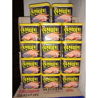 [Date Đẹp 12/2028]Thịt Hộp Ham Hàn Quốc Lotte & Dongwon Hộp 340 Gram