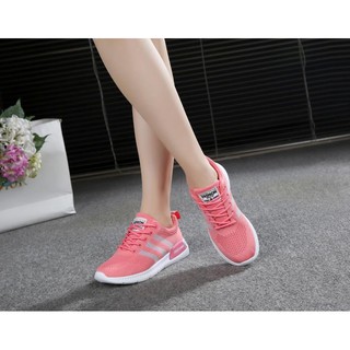 Giày Tesxo hồng 3 vạch