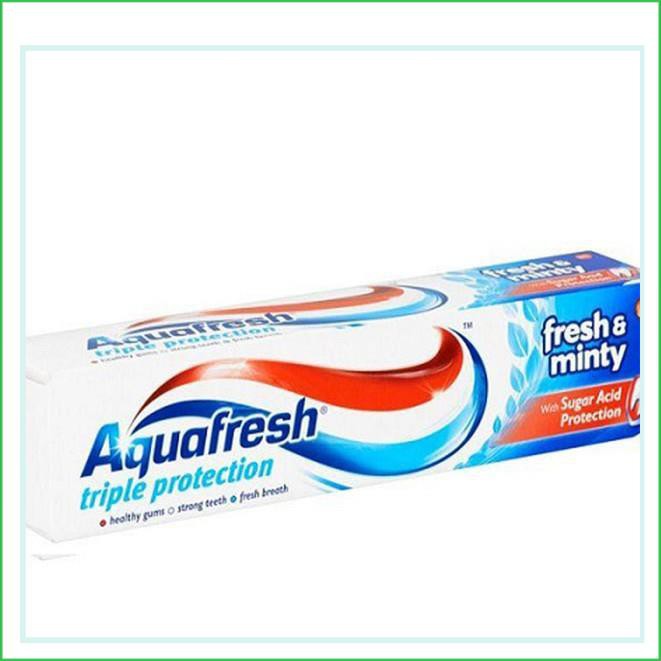 KEM ĐÁNH RĂNG AQUAFRESH FRESH & MINTY 100ML - ANH