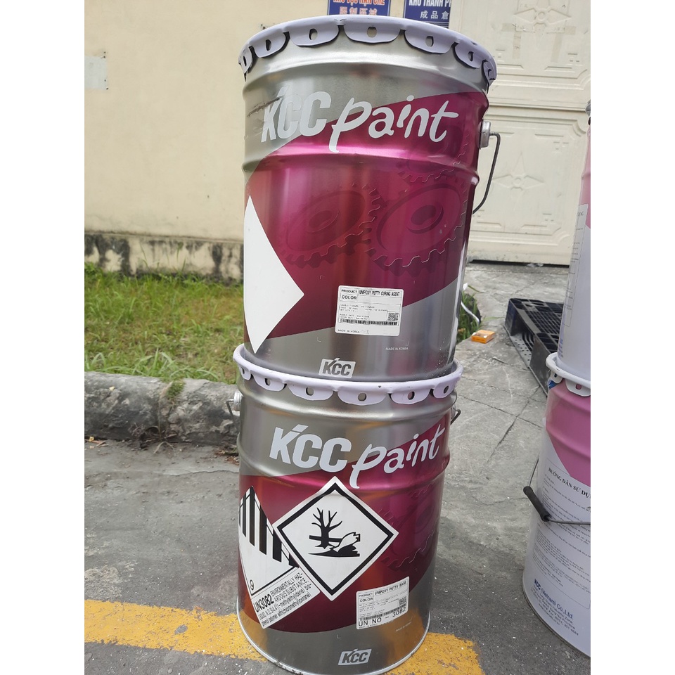 KCC Unipoxy Putty - Trám trét Epoxy - Bộ 2 thành phần 9L