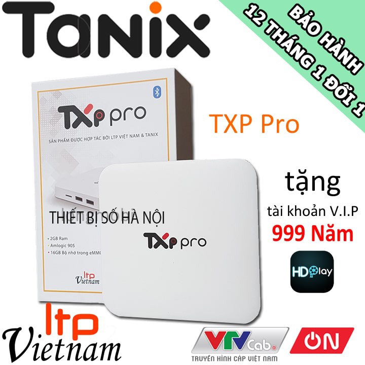 TXP PRO 2020 - TV BOX XEM TRUYỀN HÌNH BẢN QUYỀN MIỄN PHÍ - RAM 2G