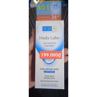 Dung Dịch Dưỡng Ẩm Tối Ưu Hada Labo Advanced Nourish Hyaluron Lotion