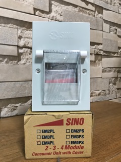 Tủ điện sắt âm tường gắn CB sino 4 module