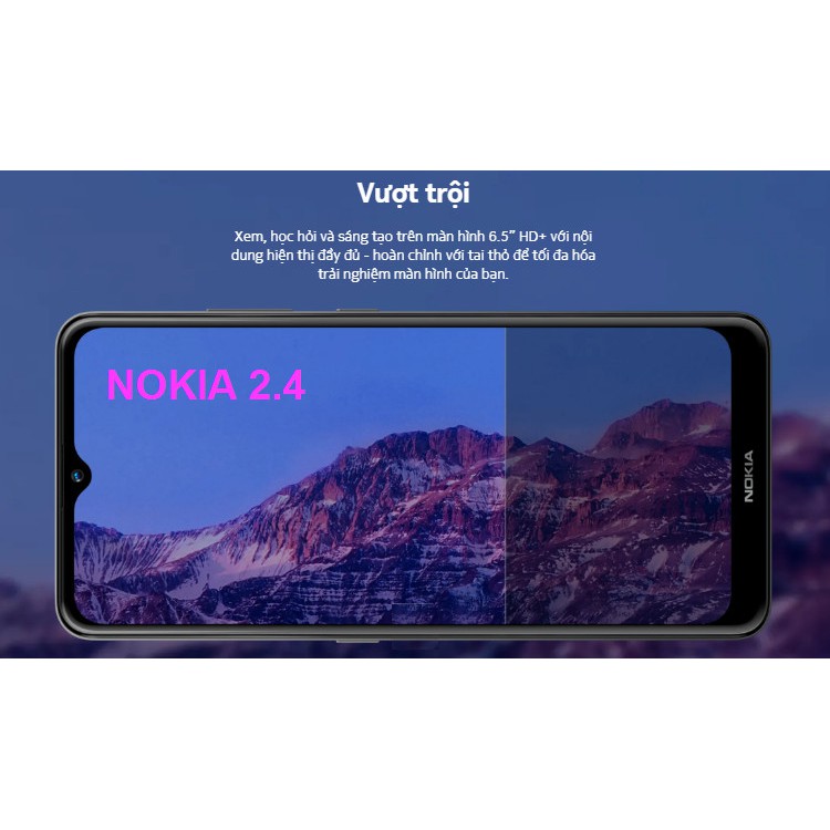 NOKIA 2.4 – ĐIỆN THOẠI CẢM ỨNG THẾ HỆ MỚI - THÊM BỀN BỈ, THỎA GIẢI TRÍ – HÀNG CHÍNH HÃNG BẢO HÀNG 12 THÁNG | BigBuy360 - bigbuy360.vn