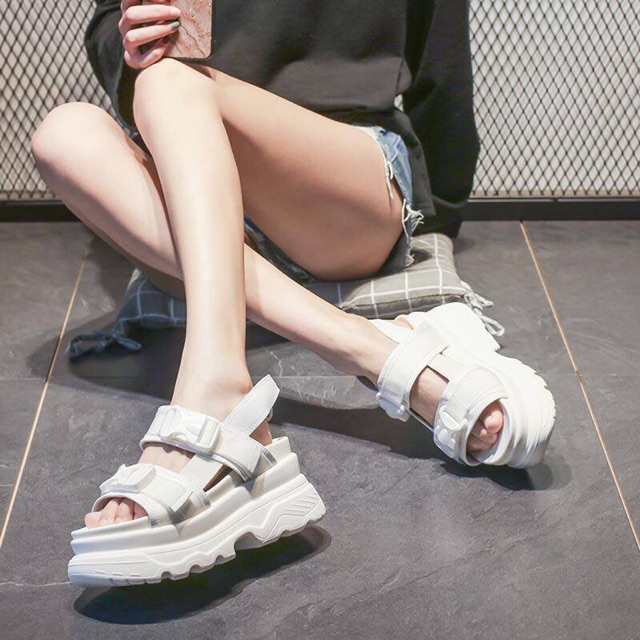 Sandal ullzang đế cao 7cm