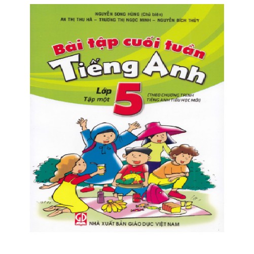 Combo sách - Bài Tập Cuối Tuần Tiếng Anh 5 (tập 1+2)