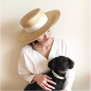 Mũ cói gaucho 9cm, mũ cói tự nhiên, hàng cao cấp