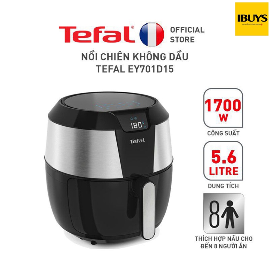 Nồi chiên không dầu Tefal EY701D15 5,6L