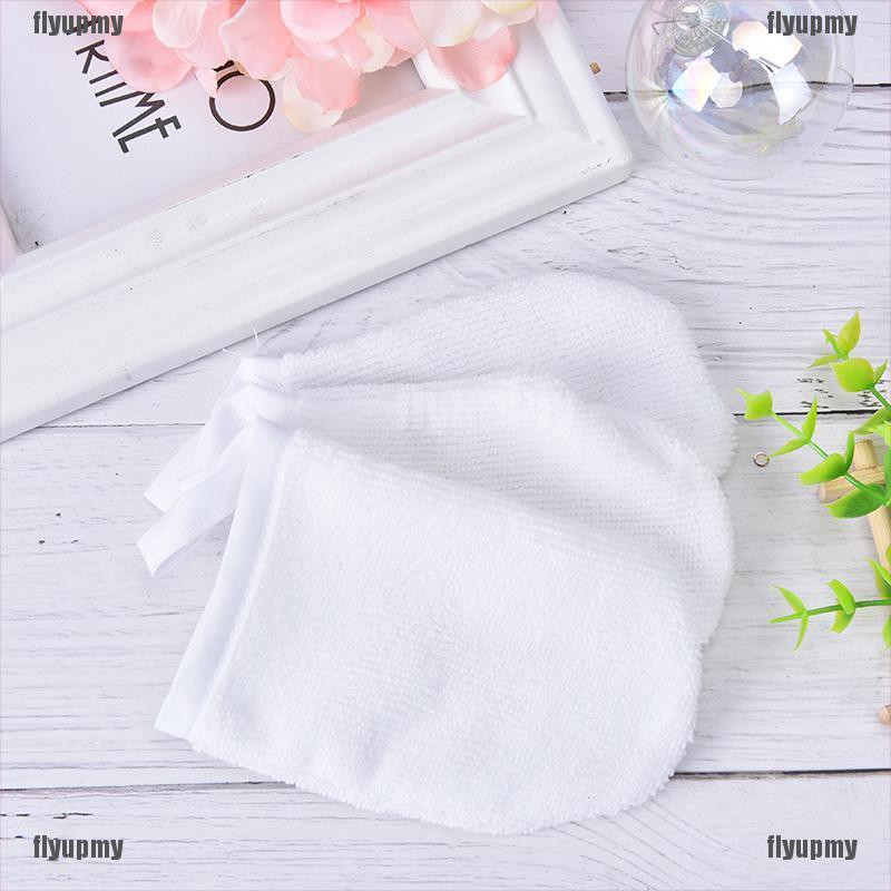 (hàng Mới Về) Găng Tay Tẩy Trang Bằng Sợi Microfiber Có Thể Tái Sử Dụng